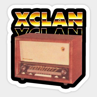 X Clan hip hop 90s Sticker